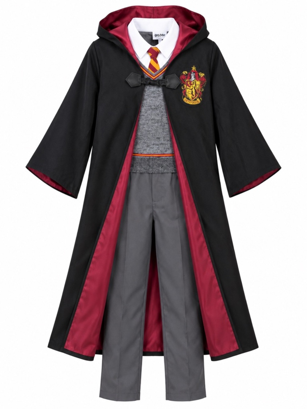 Harry Potter Wizarding World Gryffindor Kids' Wizard Cloak Costume
